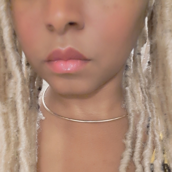 Two C1946 Vintage Gold Tone and SilverTone Choker Bundle - Picture 1 of 12